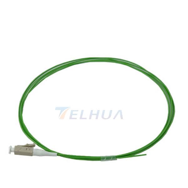 LCPC OM5 Fiber Optic Pigtail LIME GREEN