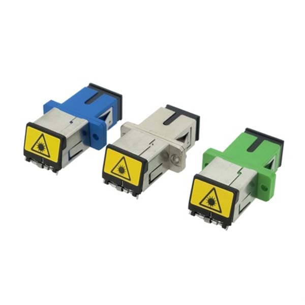 What is a fiber optic adapter?