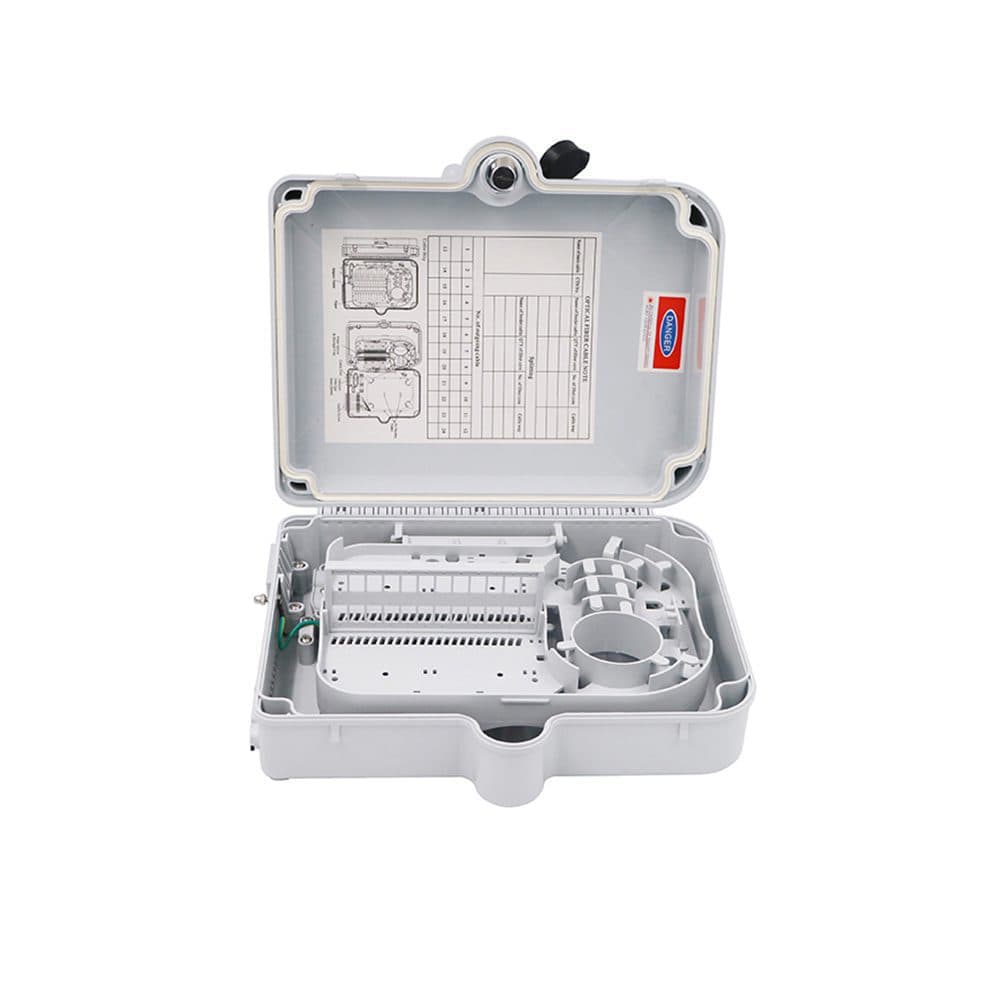 Outdoor 24 port optical network terminal box