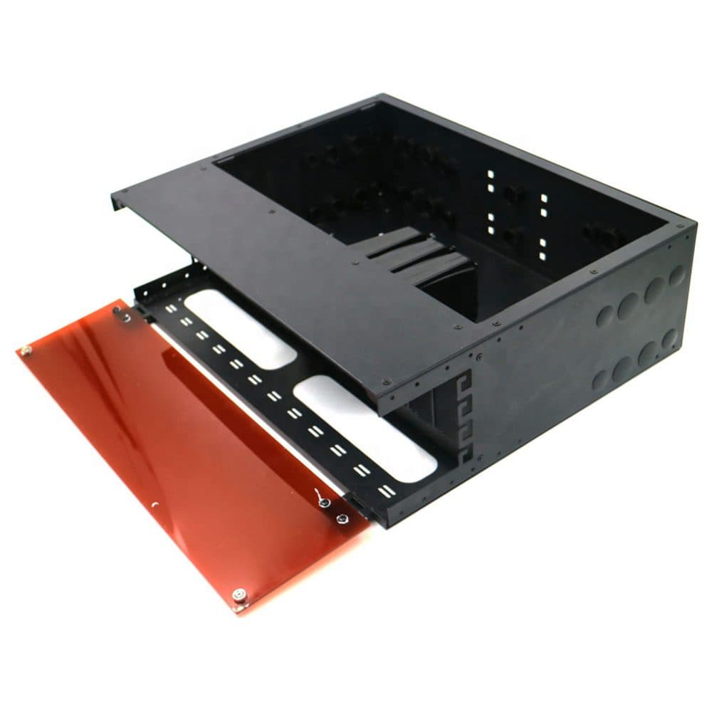 4U MPO/MTP ODF Rock Mount Fiber Optic Patch Panel with 24 Core Cassette