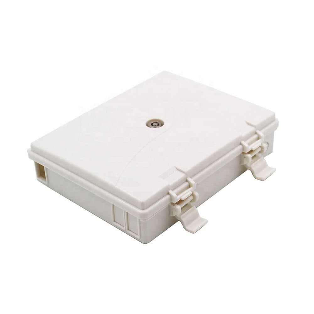 Fiber optic cable coiling box fiber optic enclosure