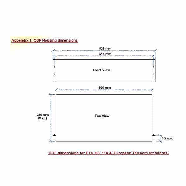 Optical Distribution Frame Specificaiton STC TS 3304