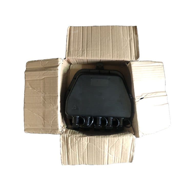 Optitap Outdoor fiber optic terminal box with splitter