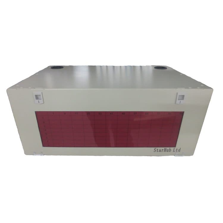 StarHub 4U 19inch 96 fibers optic splice and terminal patch panel