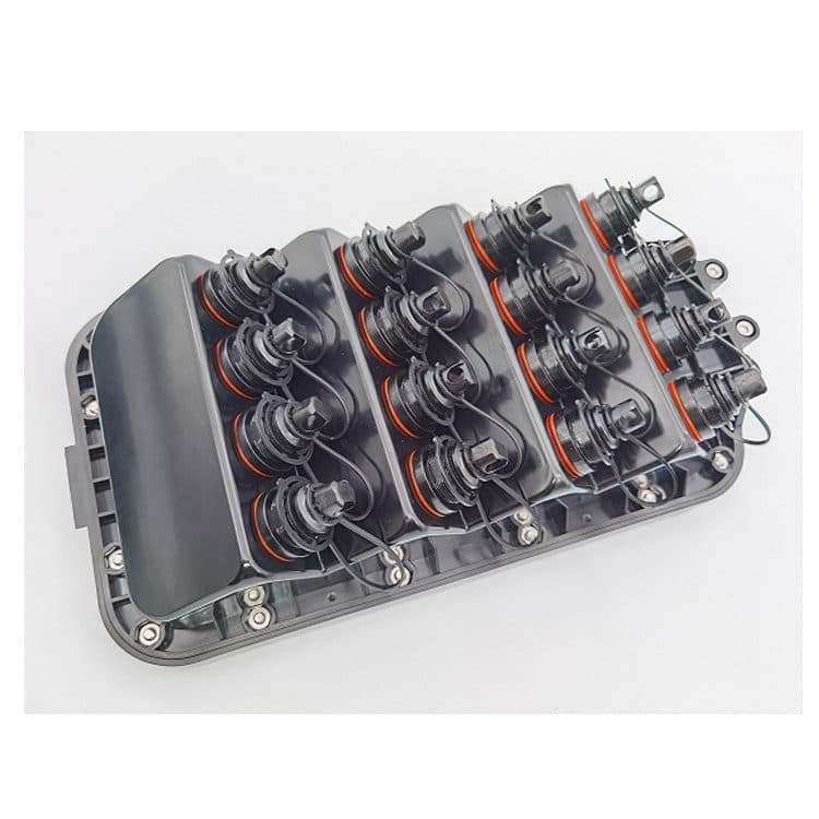 Fiber optic IP67 waterproof optitap box
