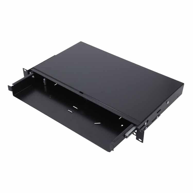 1U telescopic fiber optic panel