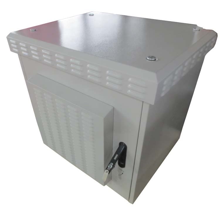 15U outdoor active cabinet with fans