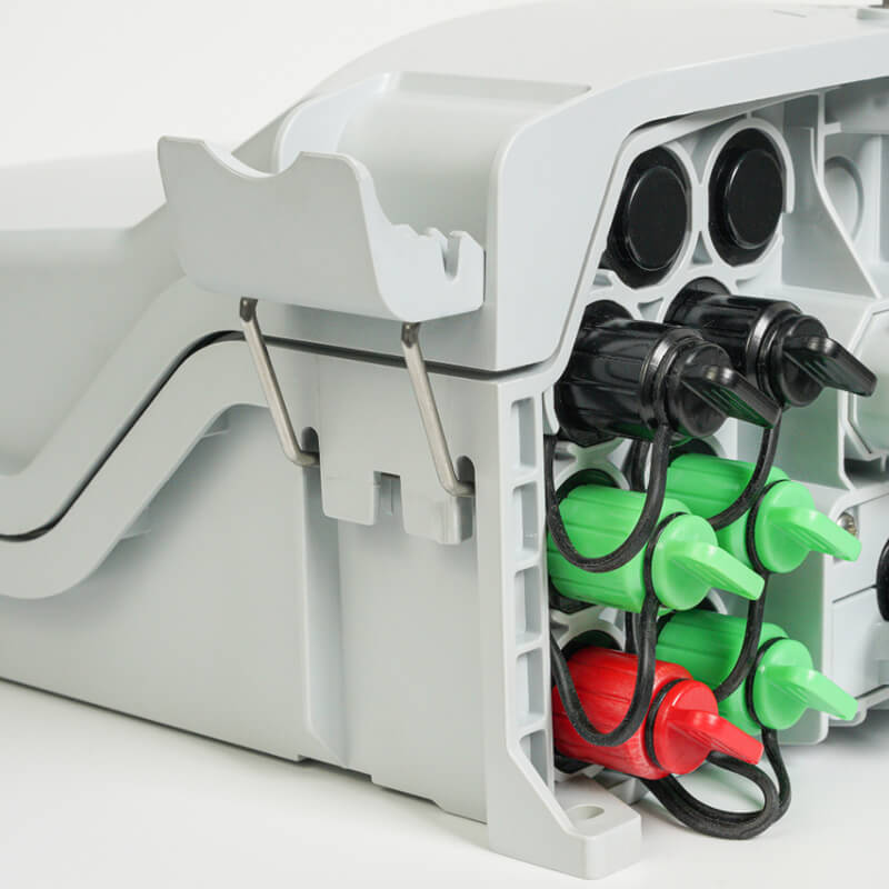 Telhua 16SX Fiber Optic Distribution Box - Outdoor Durable Plastic Enclosure